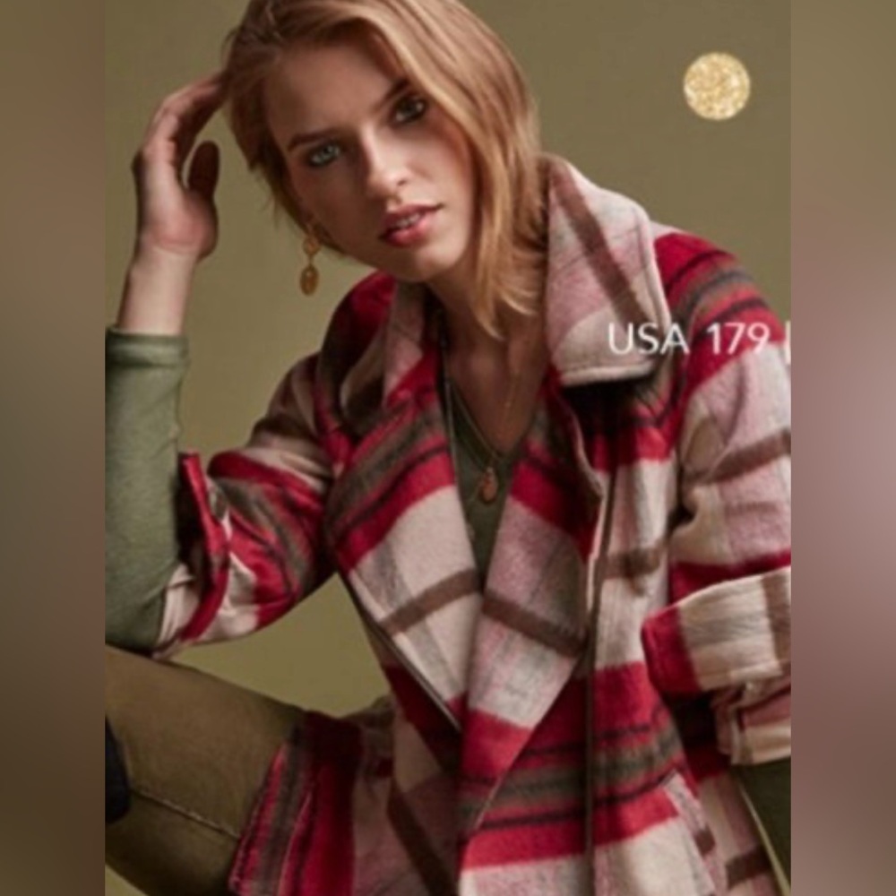 CAbi Plaid Shelter Jacket LIMITED EDITION